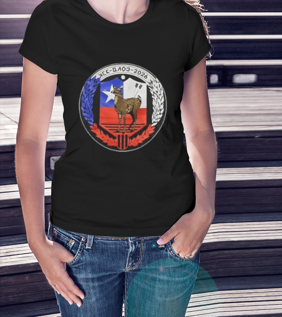 My Chemical Romance X Chile The Black Parade Tour 2026 Chilean Symbol Crest T-Shirt