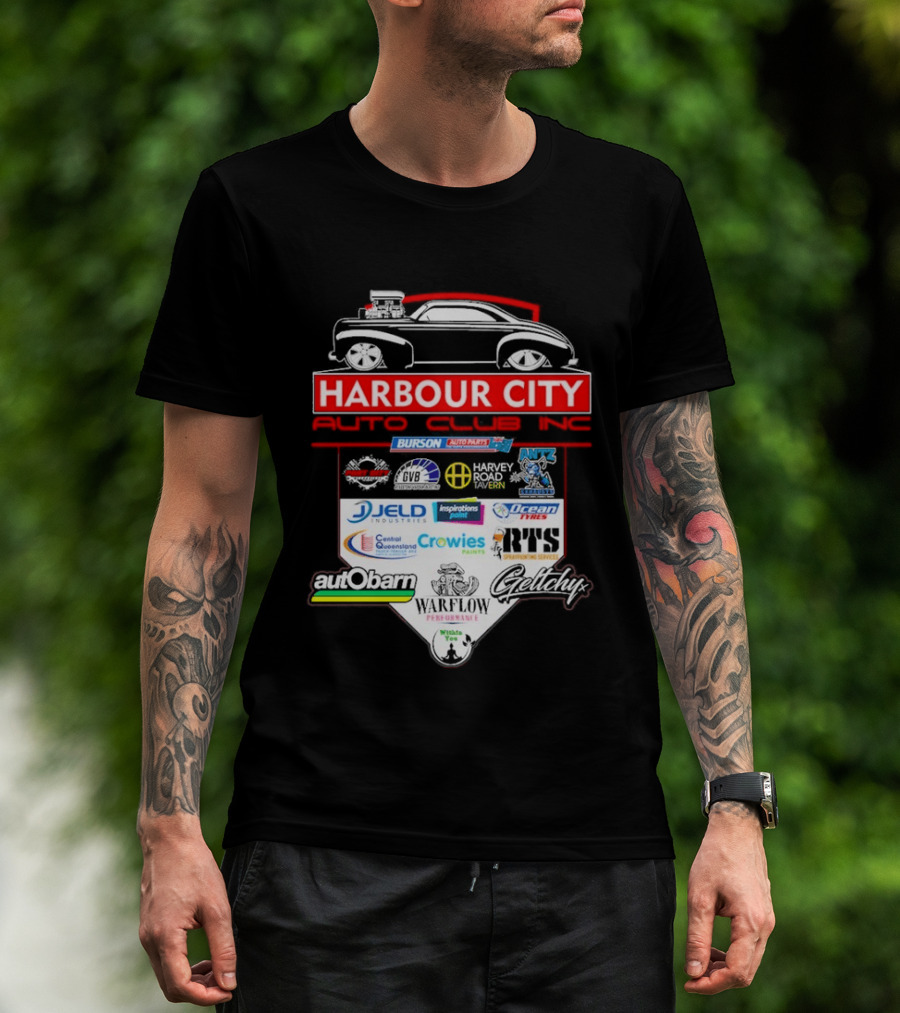 Harbour City Auto Club Burson Central Queensland Crowies Paints Inspirations Paints Wurth Ocean Tyres 2026 T-Shirt