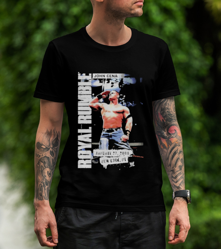 Royal Rumble 2008 John Cena T-Shirt