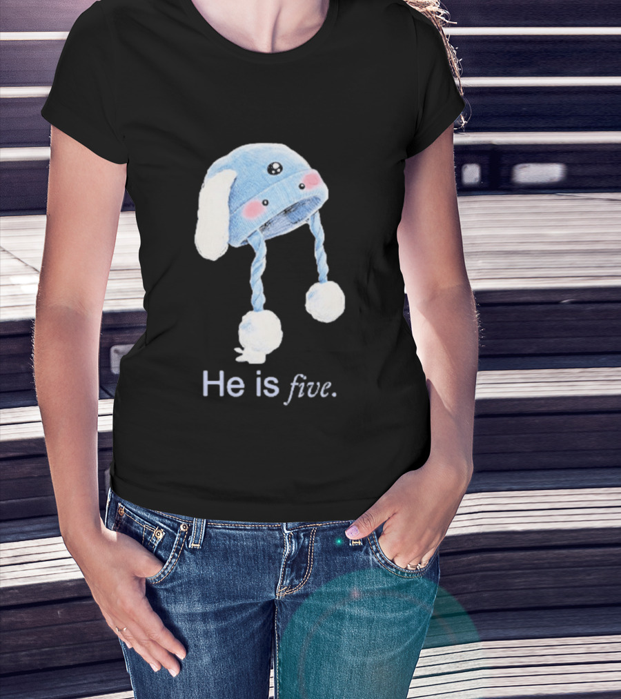 Liam Ramos Justice For Liam Ramos He Is Five Blue Cute Bunny Ear Hat T-Shirt