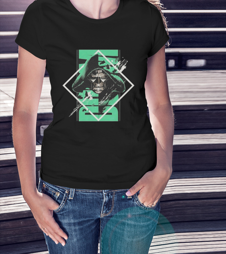 Marvel Avengers Doomsday Doctor Doom Green Black T-Shirt