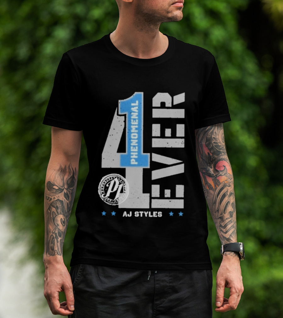 AJ Styles Phenomenal 1 Forever WWE T-Shirt
