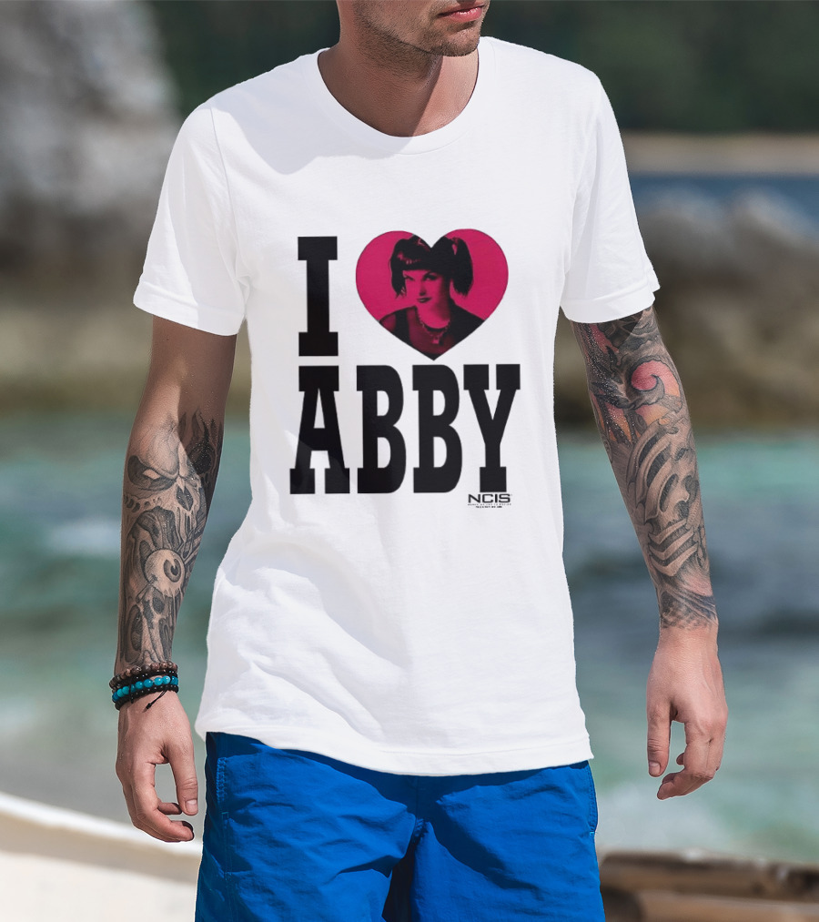 I Love Abby NCIS Pauley Perrette Fan Merchandise T-Shirt