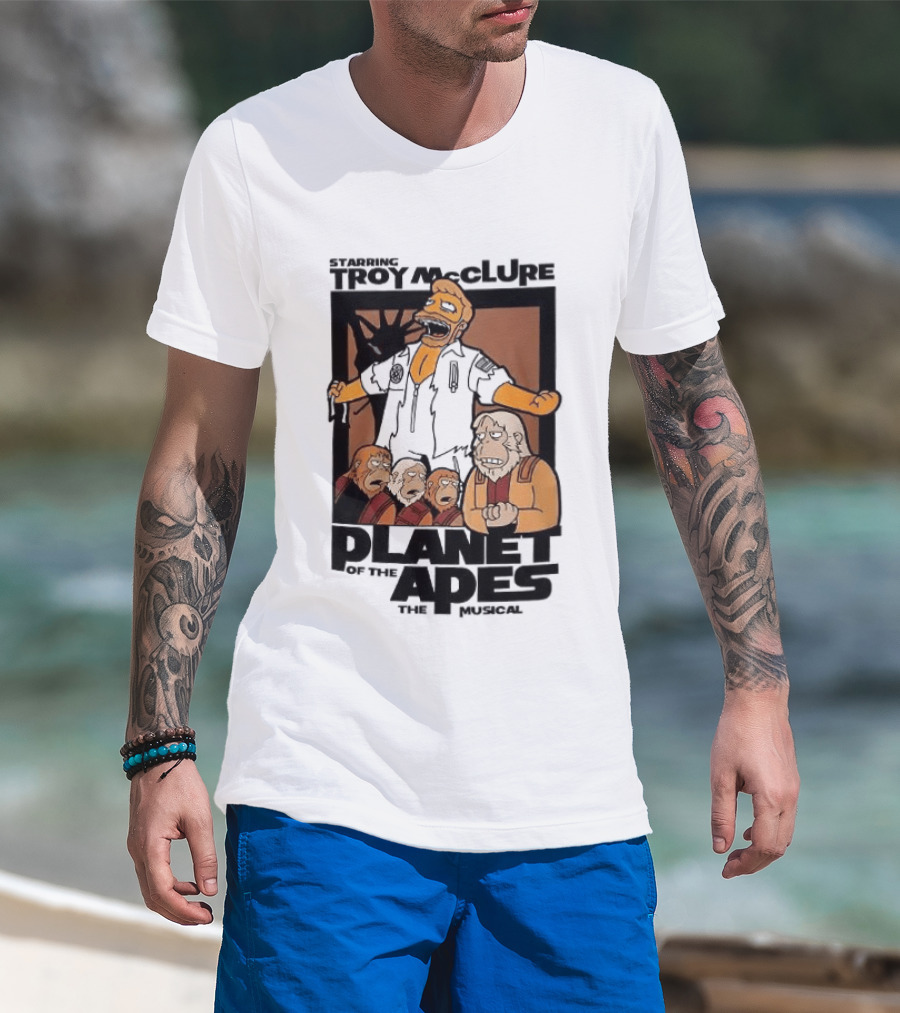 Starring Troy McClure Planet Of The Apes The Musical T-Shirt