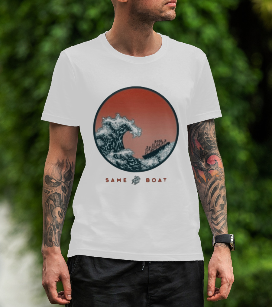 Zac Brown Band Same Boat Wave T-Shirt