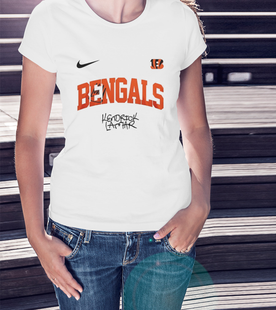 Cincinnati Bengals Kendrick Lamar King Kunta Collaboration Nike 16 T-Shirt