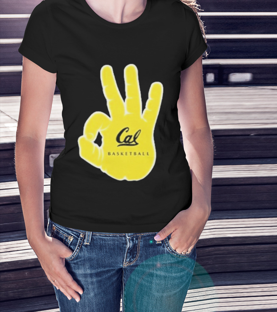 Cal Basketball Hand Sign California Golden Bears T-Shirt