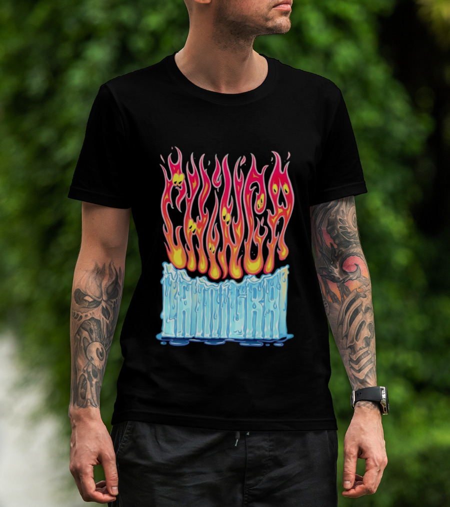 Chili Chimichanga Ice Fire Fusion Melting Pantera T-Shirt