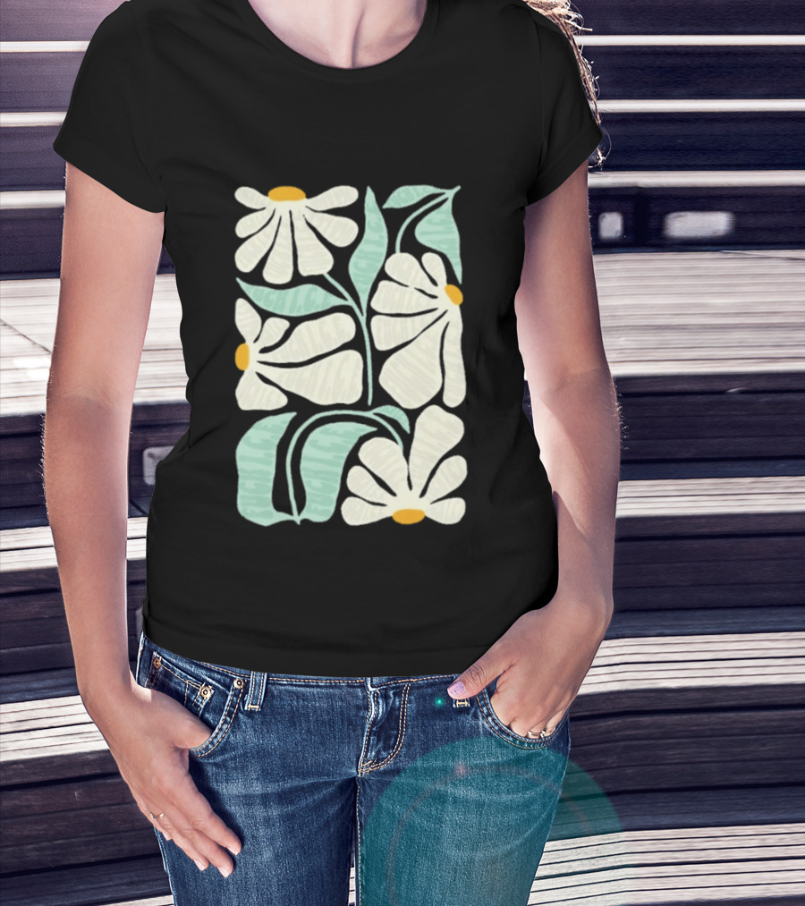 Subtle Ice Floral Fuck Blossoms T-Shirt