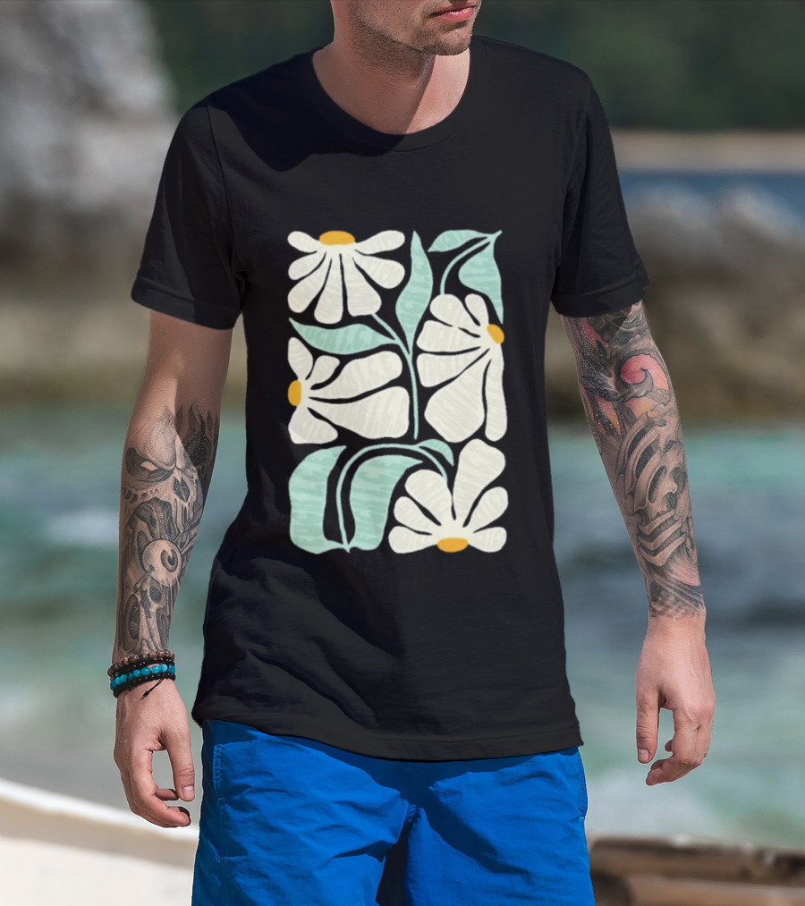 Subtle Ice Floral Fuck Blossoms T-Shirt