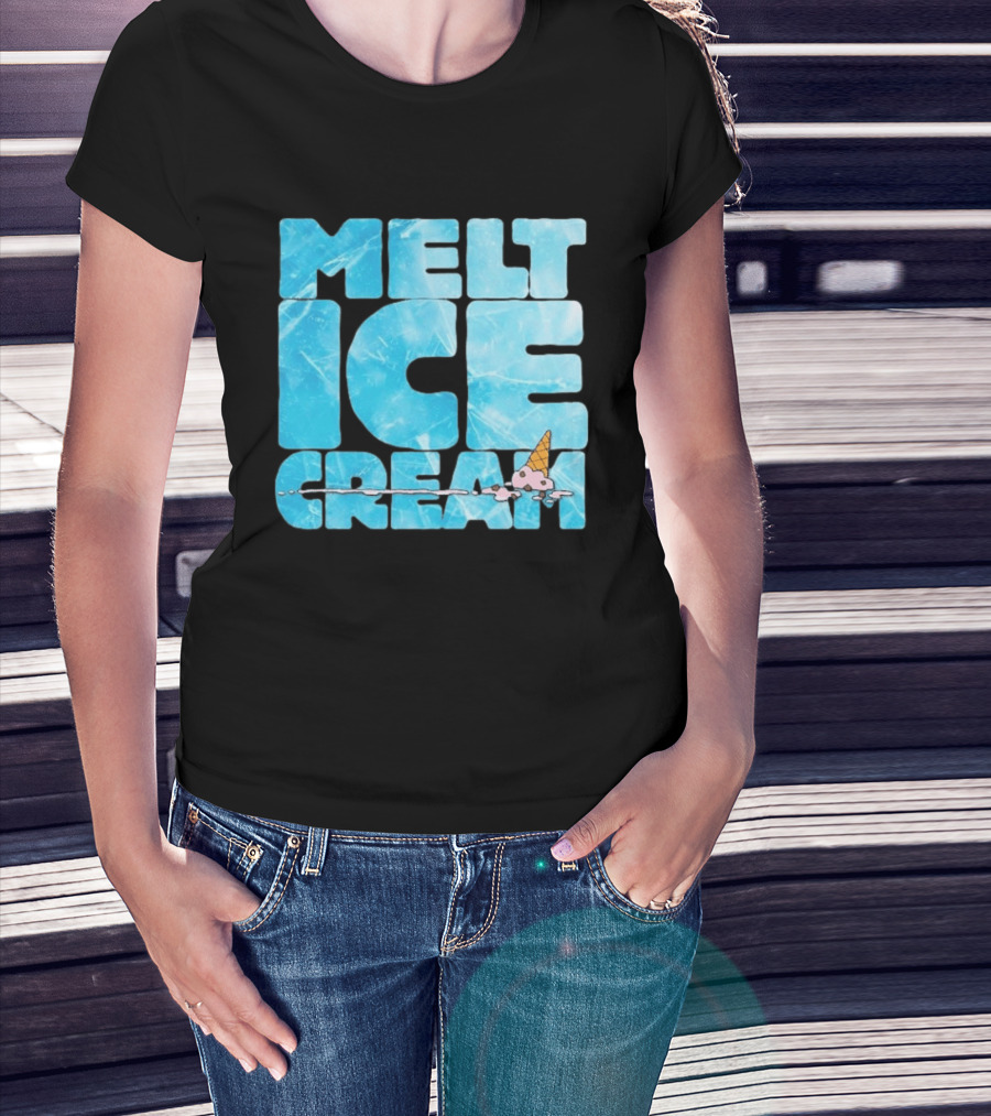 Ben & Jerry's Melt Ice Cream Frozen Treat Humor T-Shirt