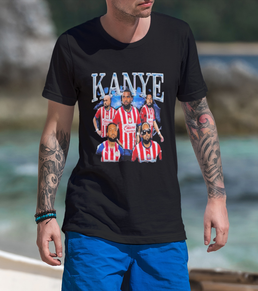 Kanye West Chivas Club Soccer Team Collaboration T-Shirt