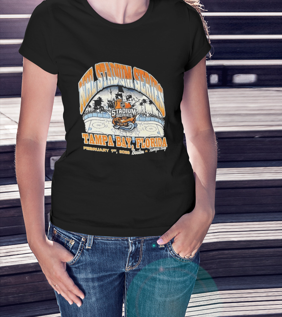 NHL Stadium Series Tampa Bay Florida 2026 Boston Vs Tampa Bay February 1st T-Shirt