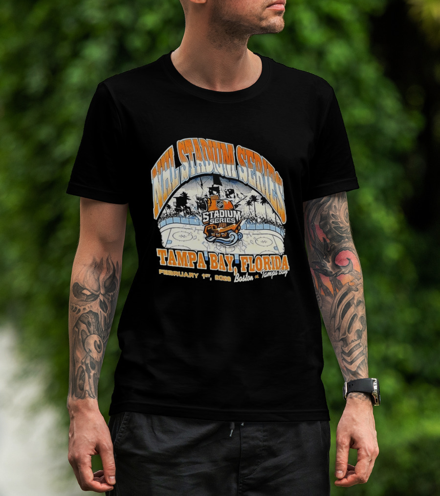 NHL Stadium Series Tampa Bay Florida 2026 Boston Vs Tampa Bay February 1st T-Shirt