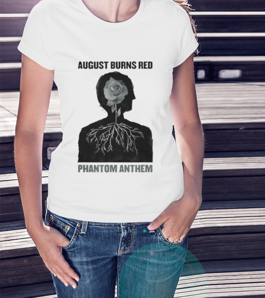 August Burns Red Phantom Anthem Rose T-Shirt