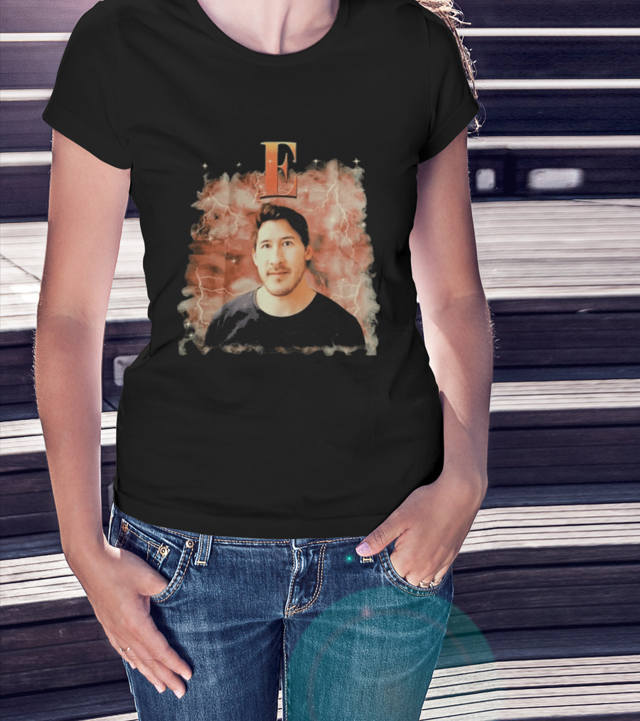 Iron Lung Movie Markiplier E Face Lightning T-Shirt