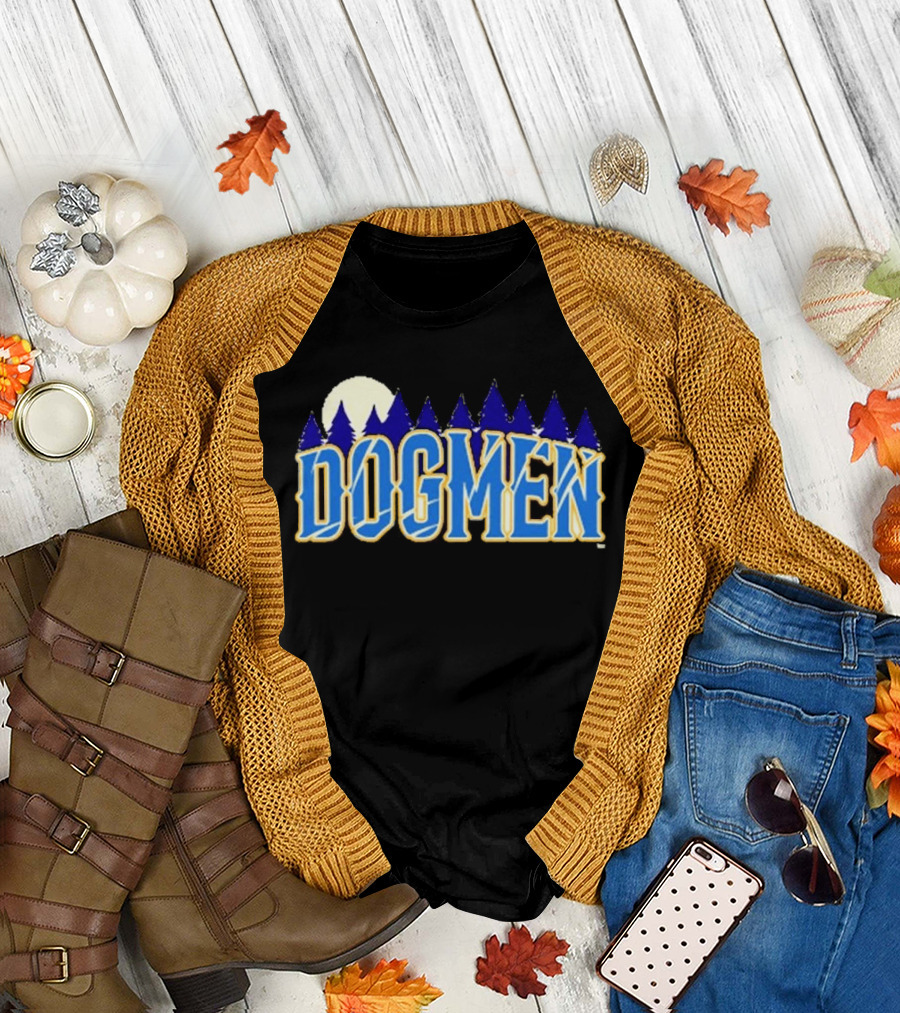 Michigan Dogmen Midnight Forest Wordmark T-Shirt