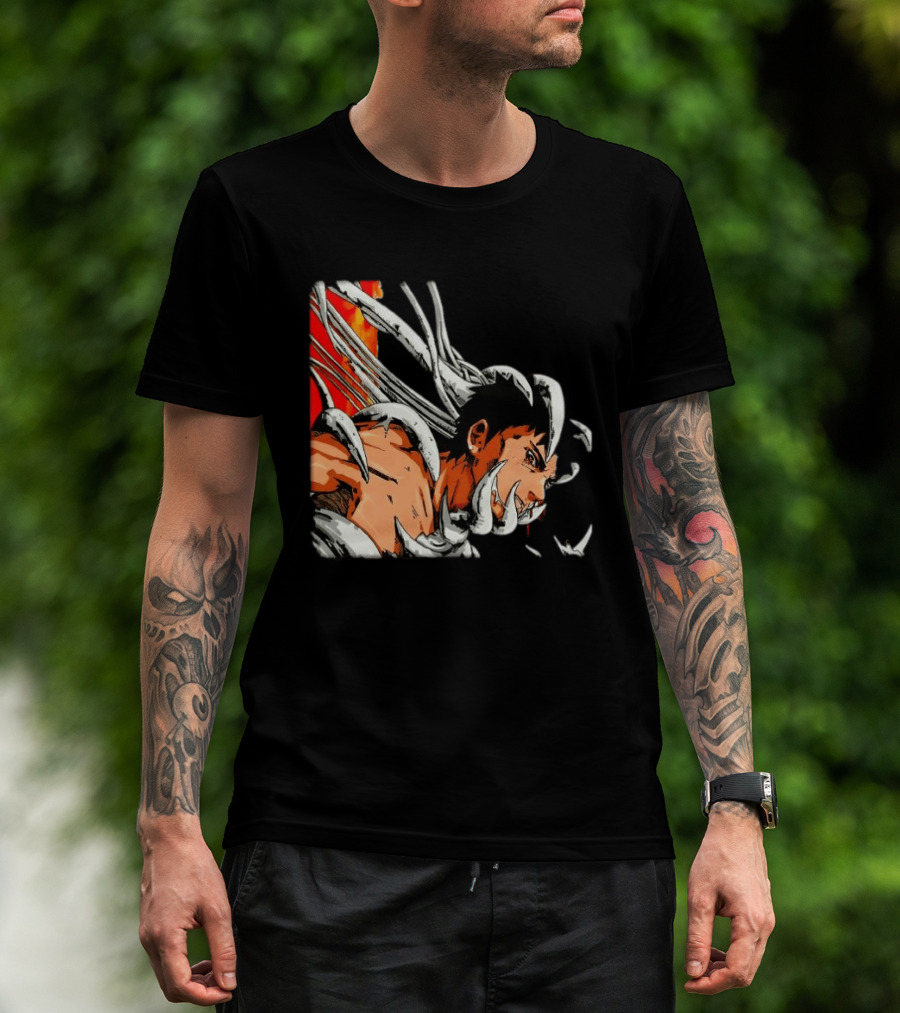 Obito Battle Mode Fourth Great Ninja War Scene Naruto Anime T-Shirt