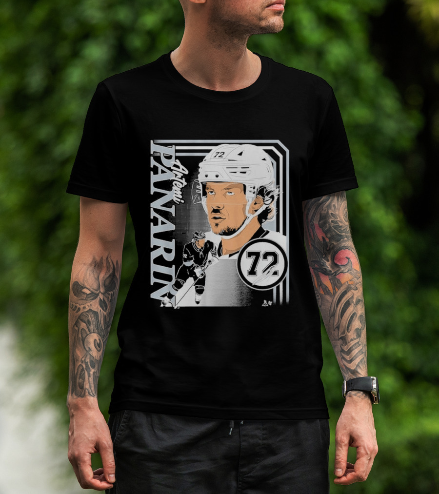 Artemi Panarin 72 LA Hockey Frame T-Shirt