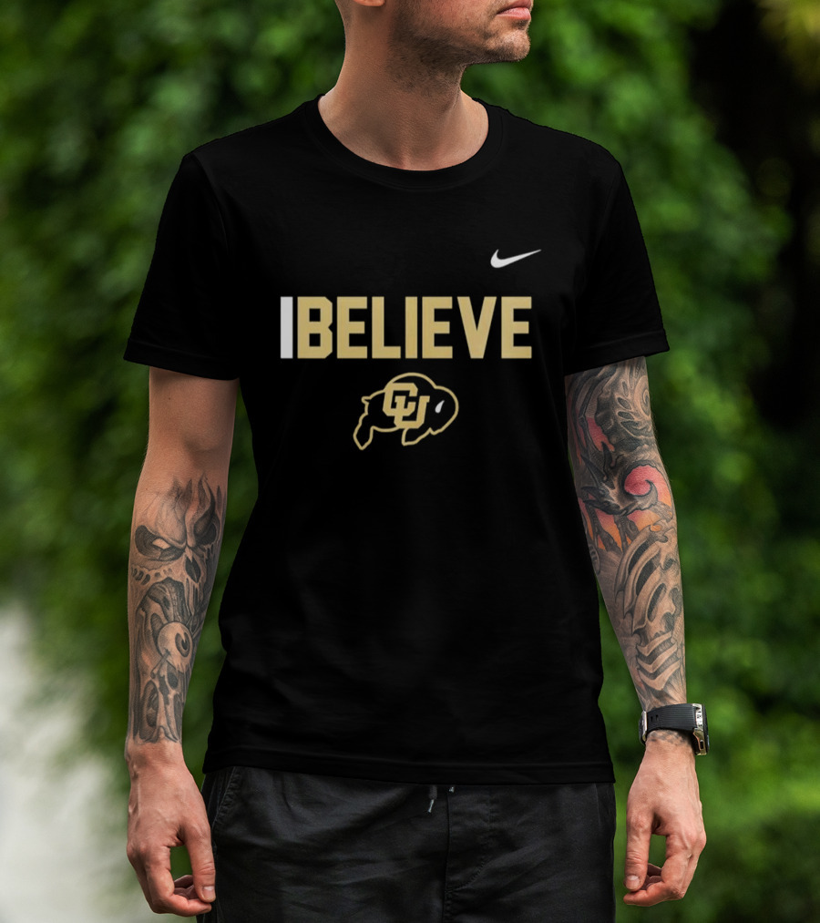 Colorado Buffaloes I Believe 2026 Nike T-Shirt