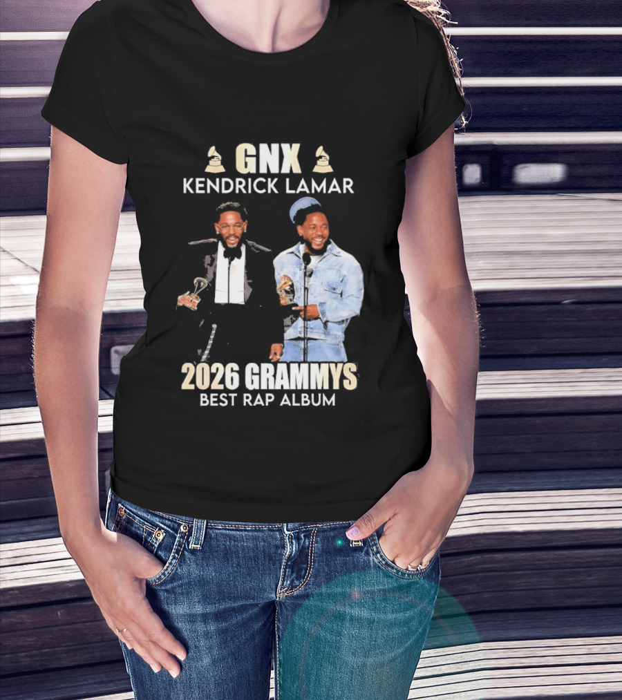 Kendrick Lamar GNX 2026 Grammys Best Rap Album T-Shirt