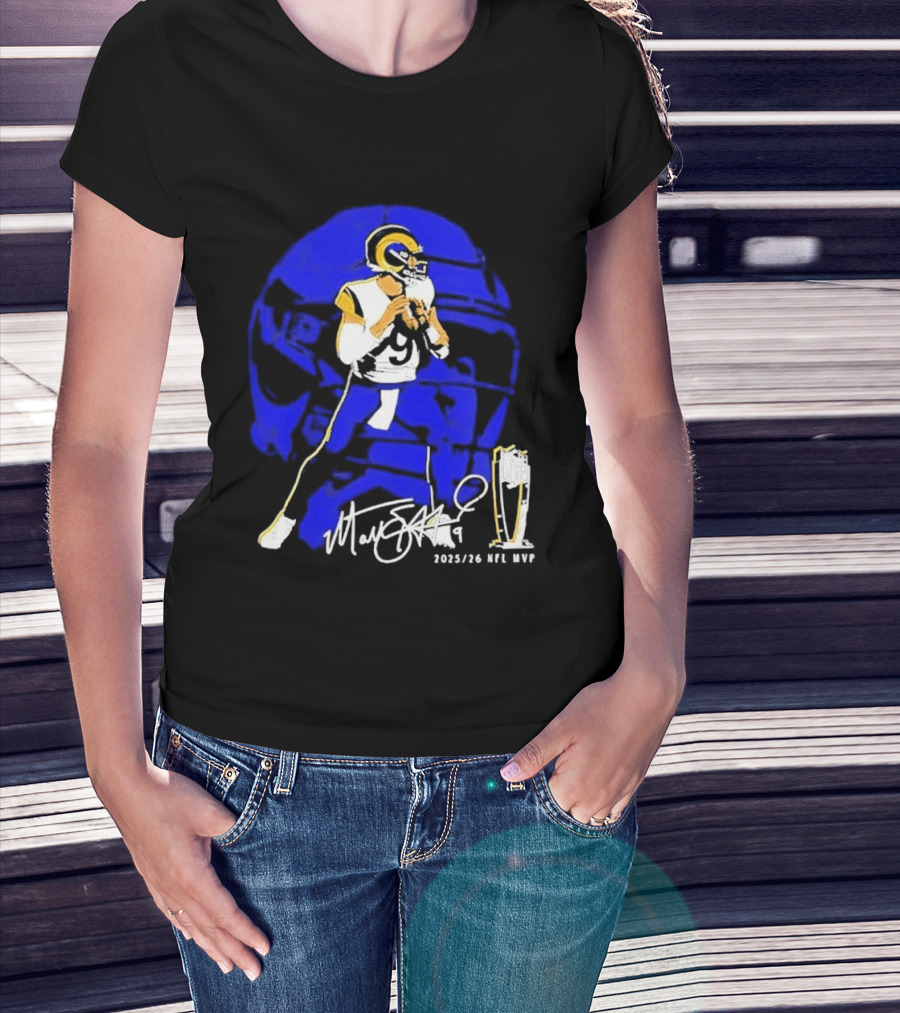 Matthew Stafford LA Rams 2025 26 NFL MVP T-Shirt