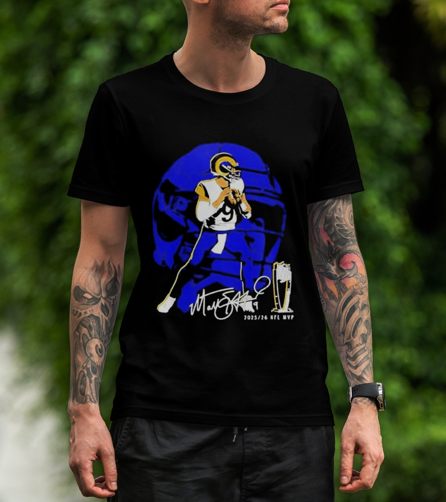 Matthew Stafford LA Rams 2025 26 NFL MVP T-Shirt
