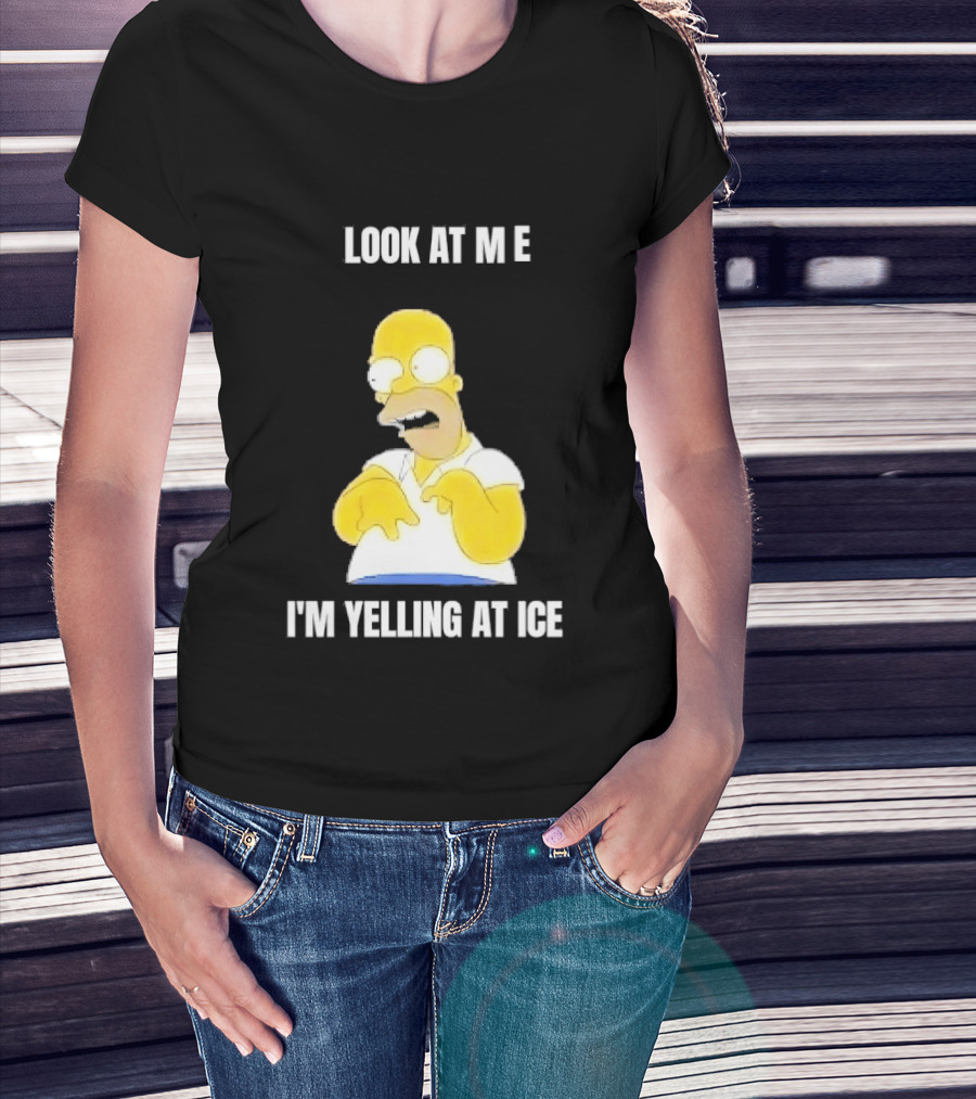 Homer Simpson Look At Me I'm Yelling At Ice T-Shirt