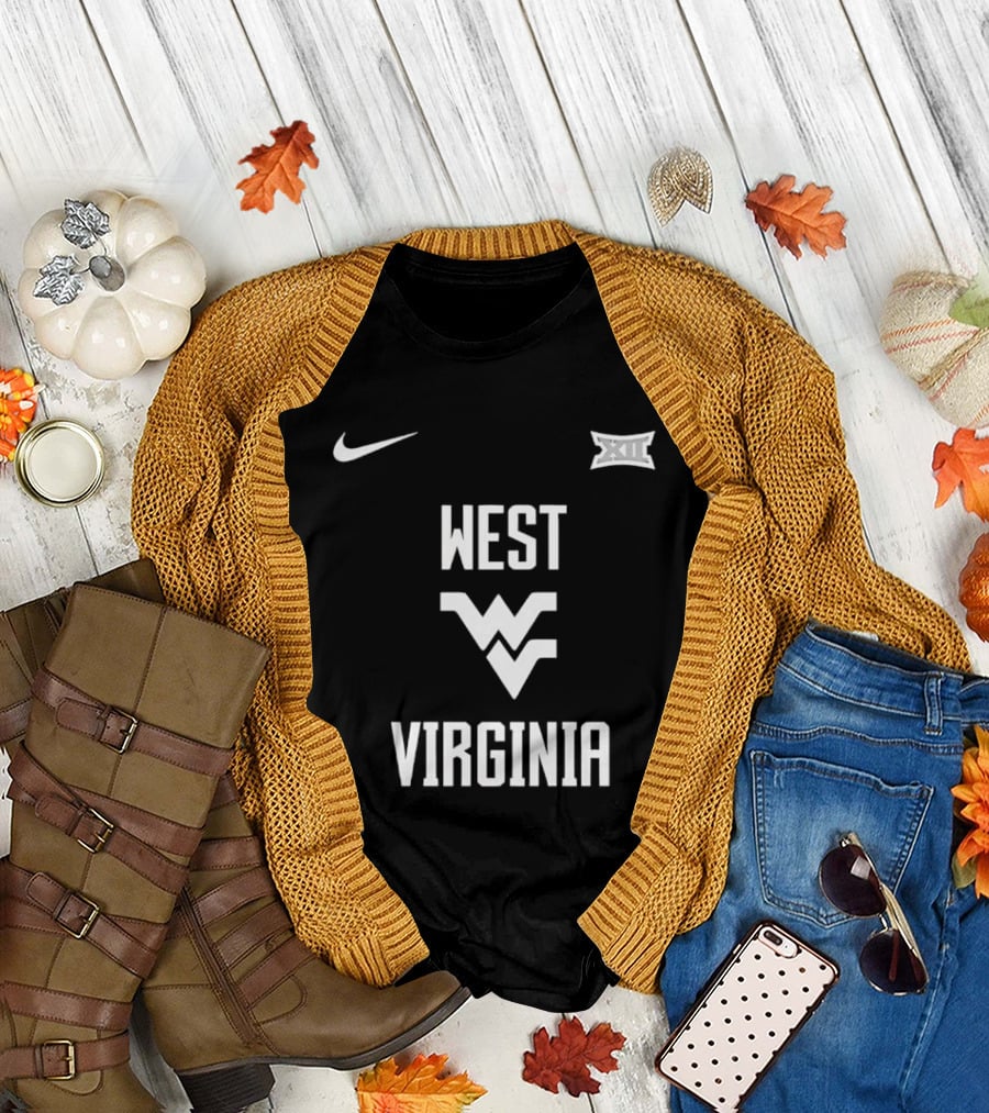 West Virginia Mountaineers Nike Big 12 Basketball T-Shirt
