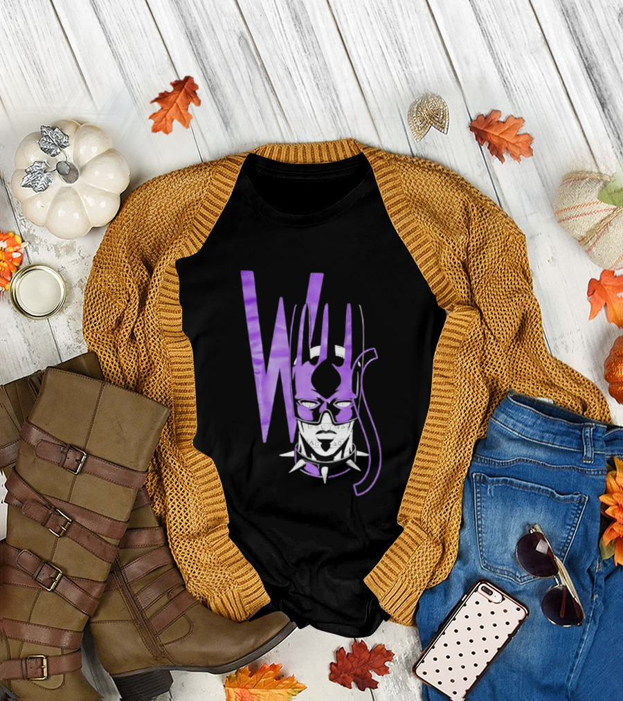 WS Whitesnake JoJo Bizarre Adventure Purple Anime Stand T-Shirt