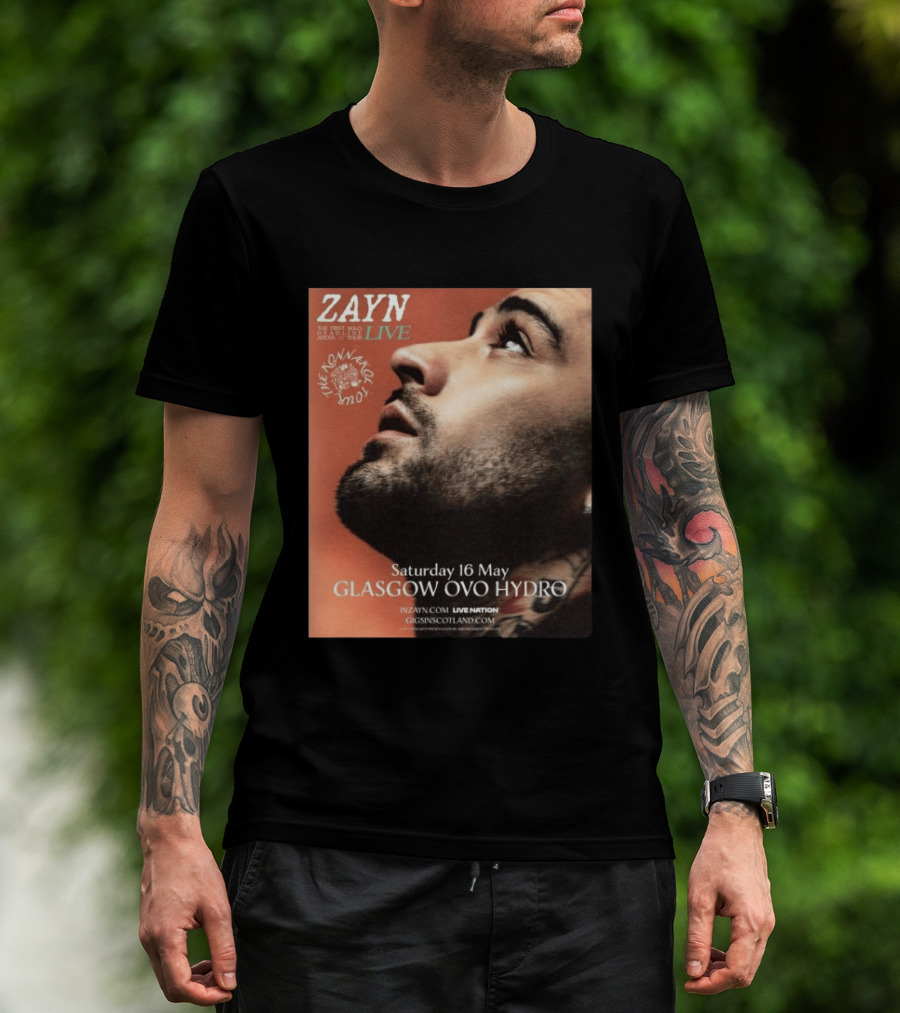 Zayn Live The Konnakol Tour 2026 Glasgow OVO Hydro Saturday 16 May T-Shirt
