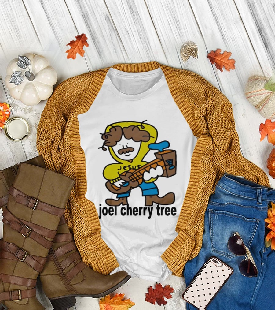 Jesus Joel Cherry Tree Guitar T-Shirt