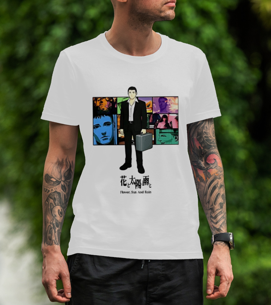 Sumio Kodai Flower Sun And Rain T-Shirt