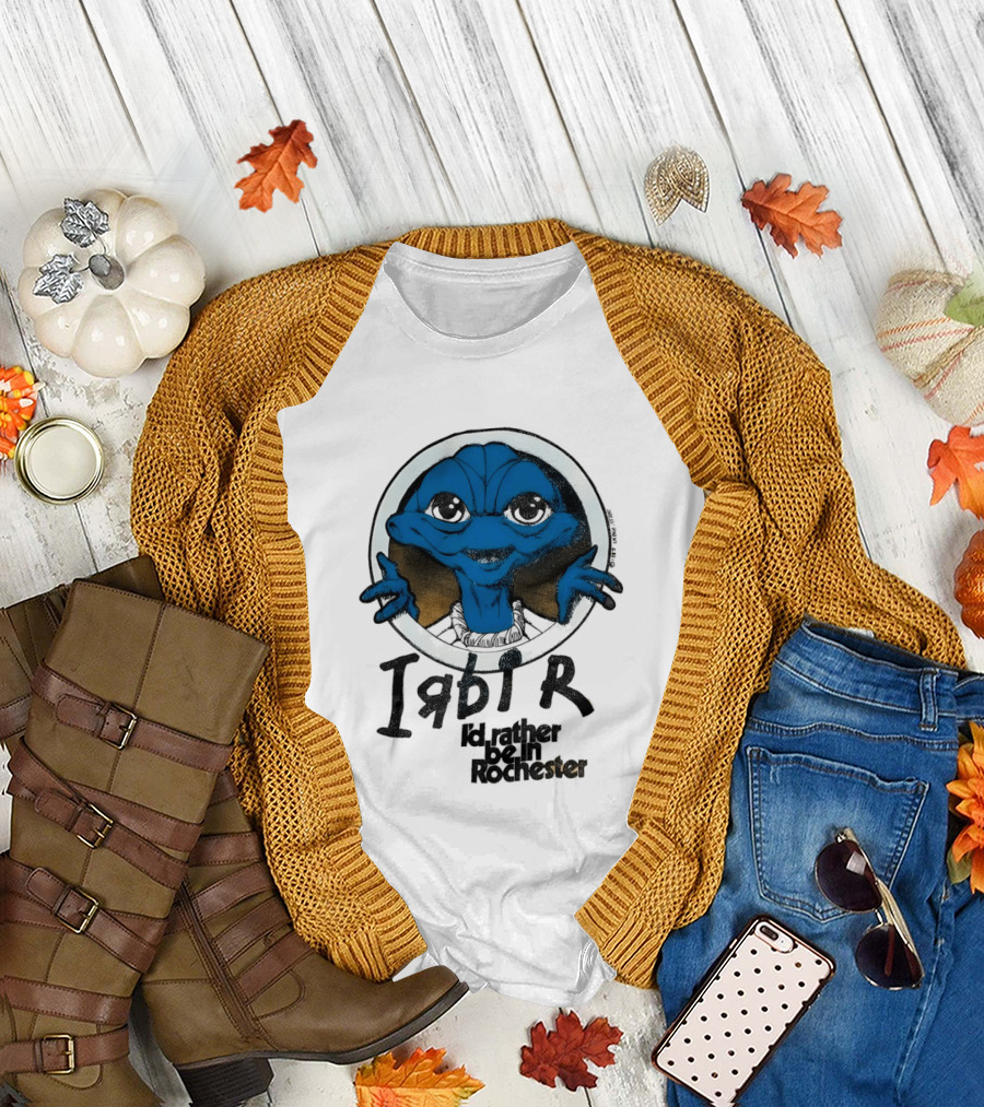 I'd Rather Be In Rochester E.T. Extra Terrestrial I R D I R T-Shirt