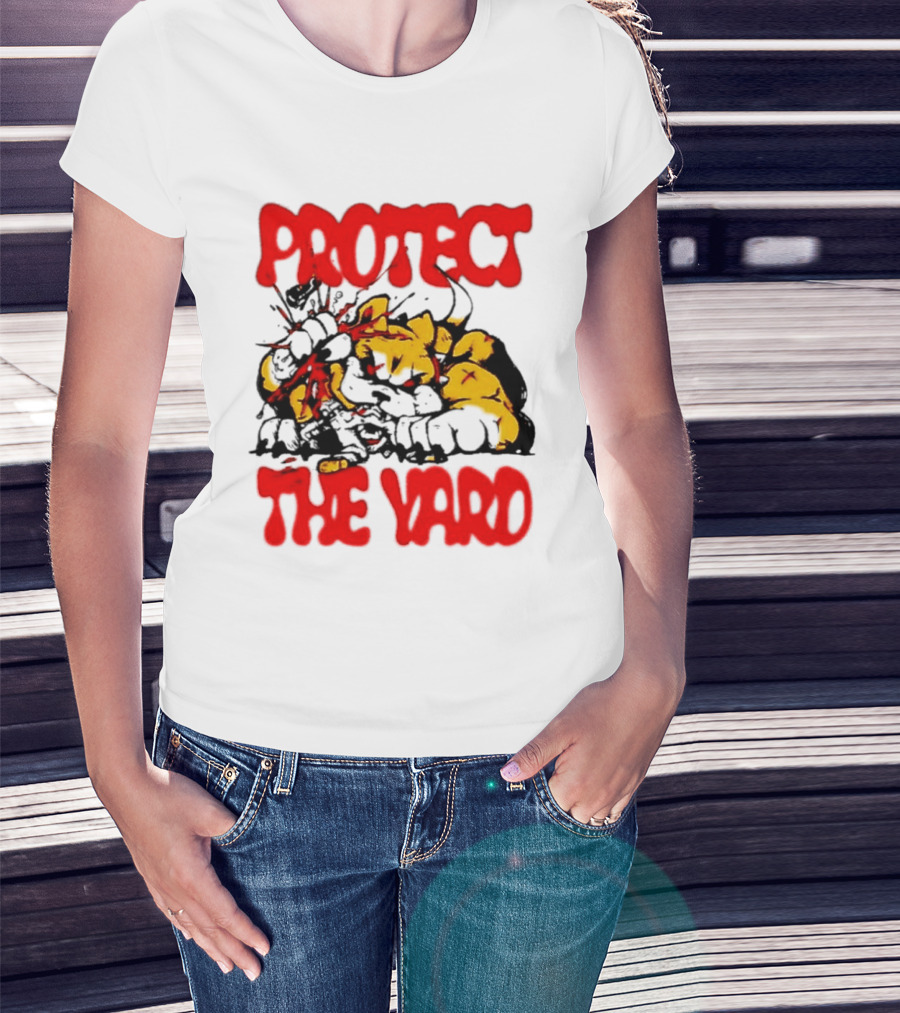 Protect The Yard Aggressive Dog Fighting T-Shirt