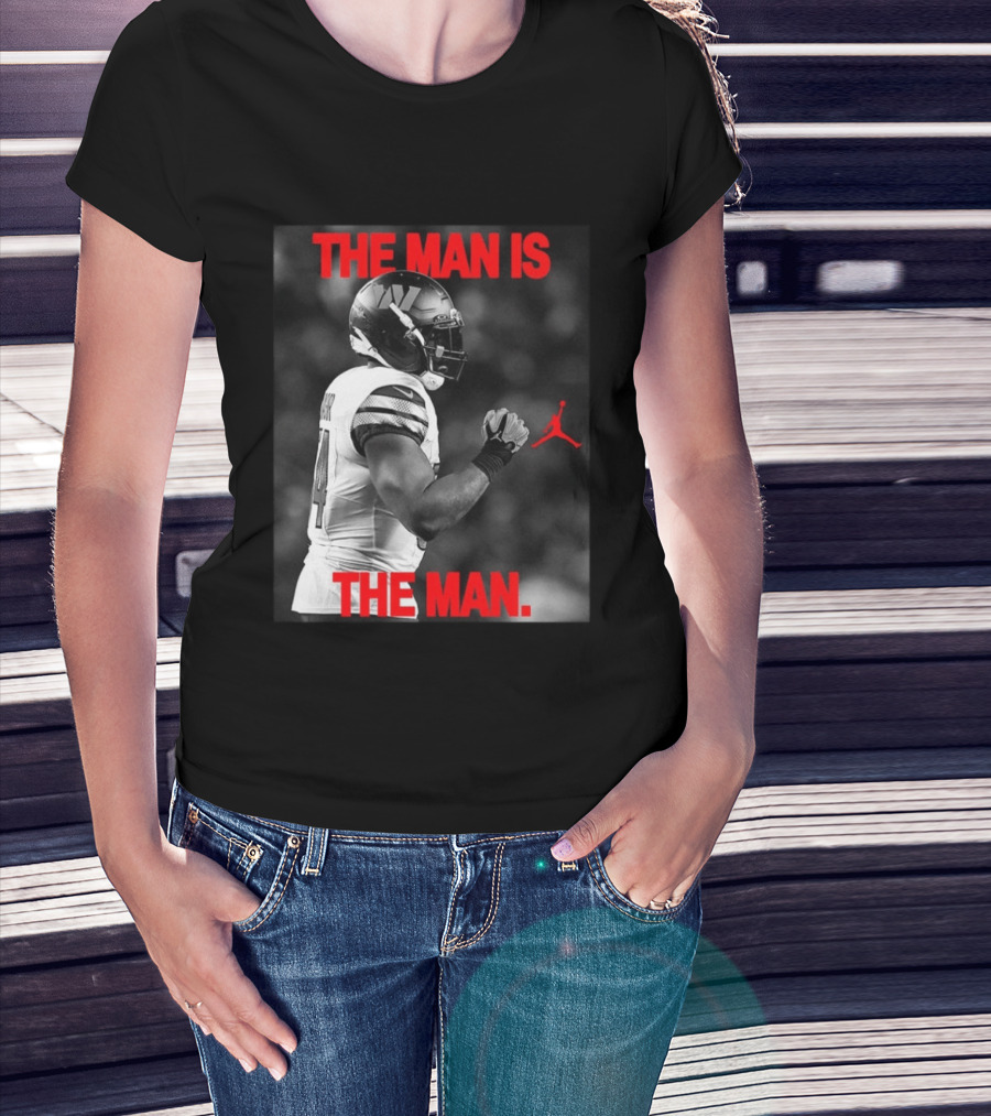 Bobby Wagner Washington Commanders The Man Is The Man Jordan Collaboration T-Shirt