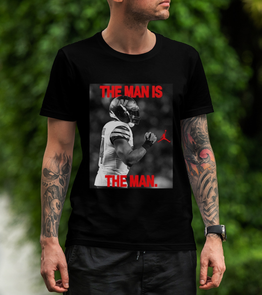 Bobby Wagner Washington Commanders The Man Is The Man Jordan Collaboration T-Shirt