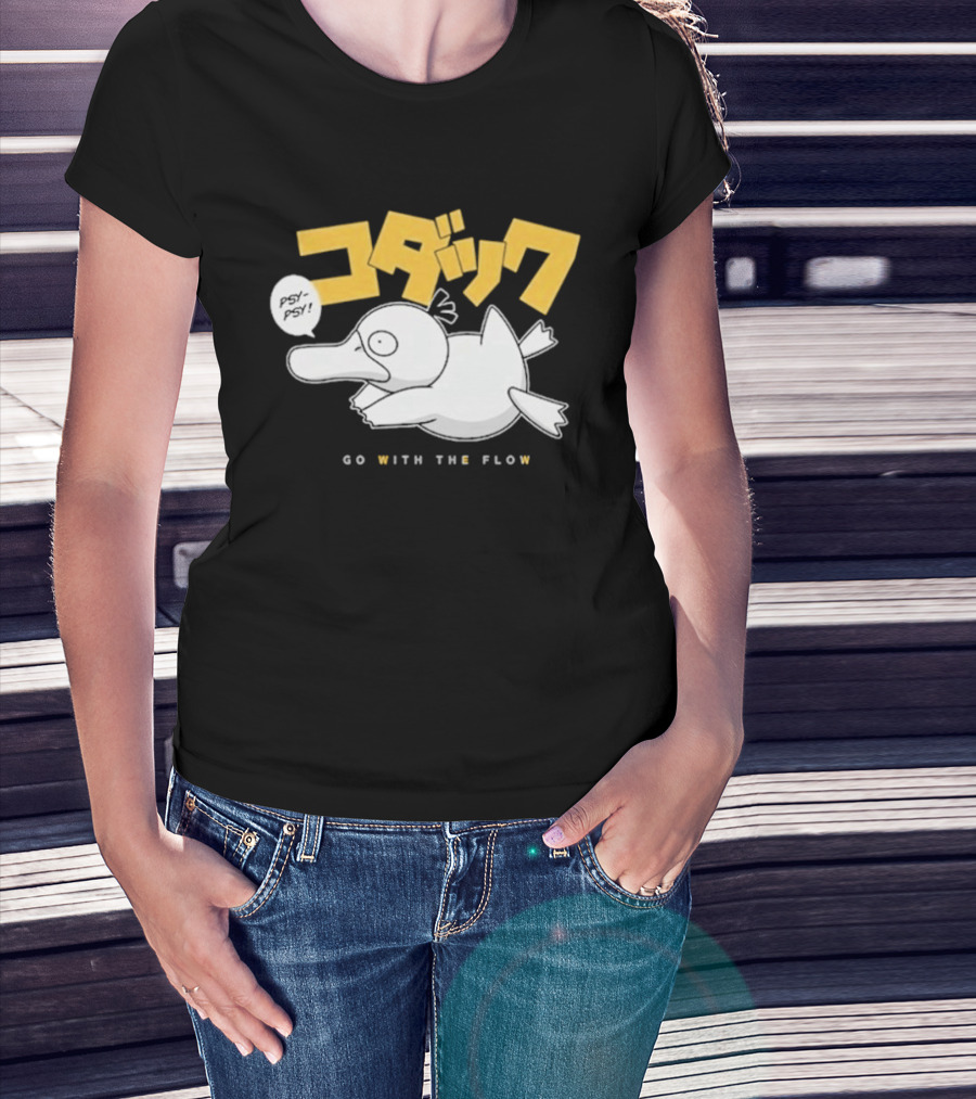 Pokémon Psyduck Go With The Flow T-Shirt