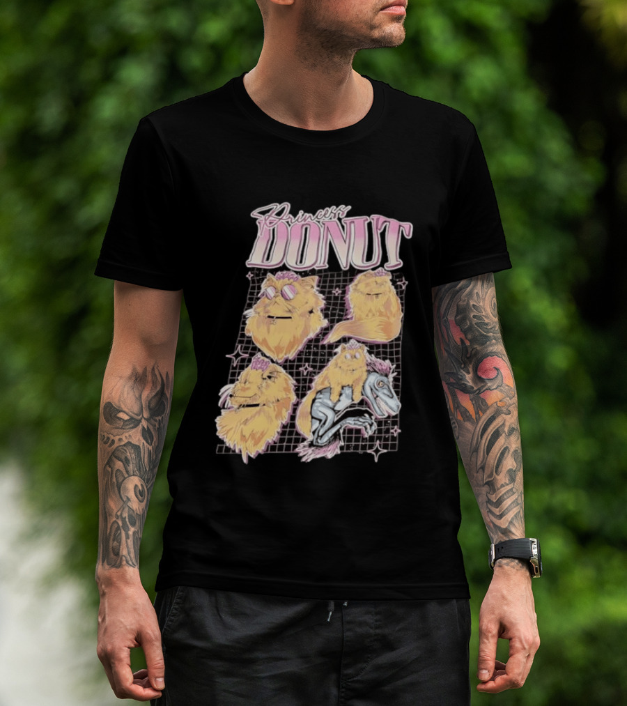 Princess Donut Collage Dungeon Crawler Carl Cat T-Shirt