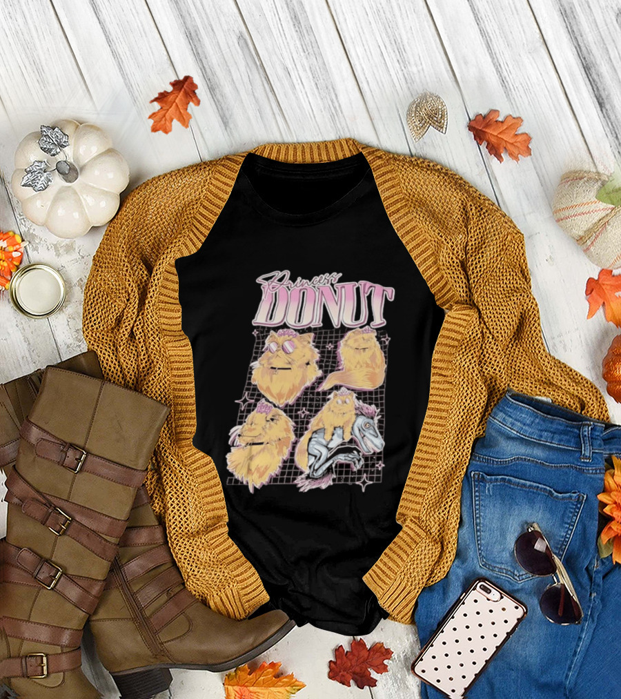 Princess Donut Collage Dungeon Crawler Carl Cat T-Shirt