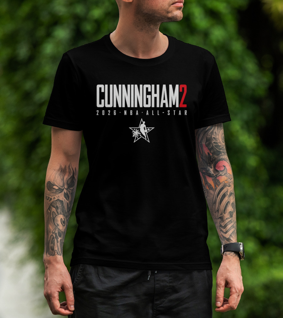 Cade Cunningham 2 2026 NBA All Star T-Shirt