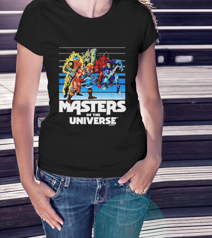 Masters Of The Universe He Man Skeletor And Characters Clash T-Shirt