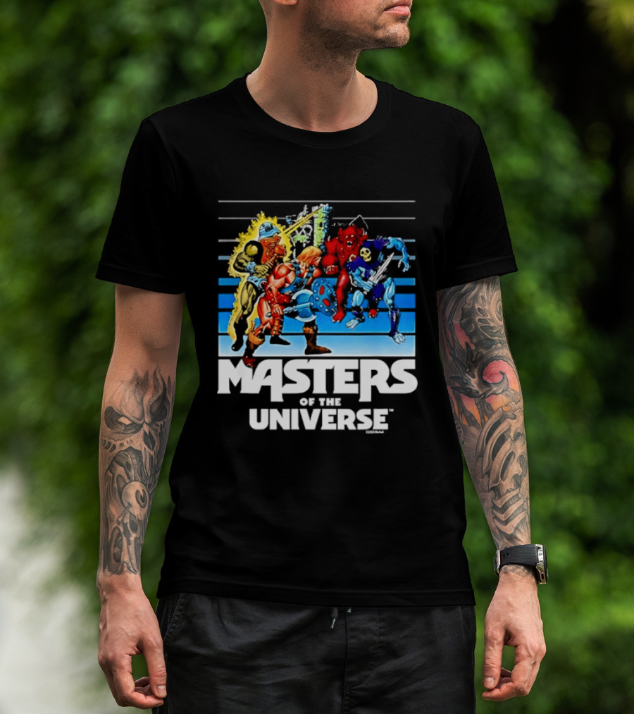 Masters Of The Universe He Man Skeletor And Characters Clash T-Shirt