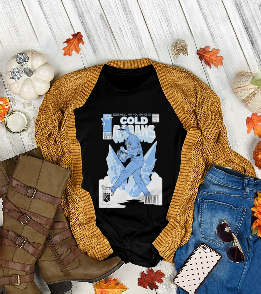 Kansas City Royals Cold Cole Ragans He'll Put You on Ice T-Shirt