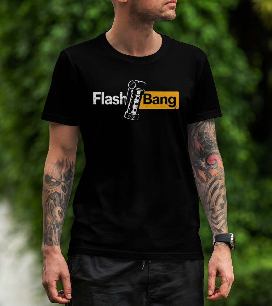Flash Bang FAFO Grenade Concept T-Shirt