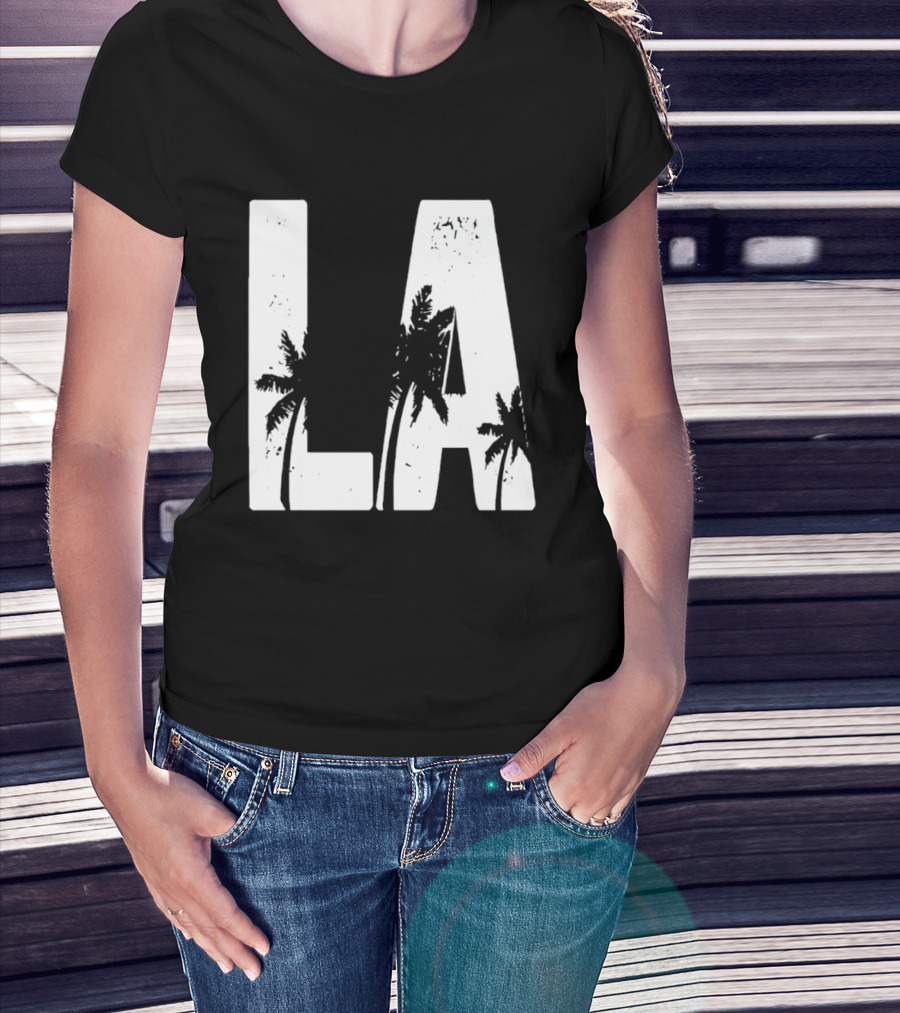 LA Los Angeles Palm Trees T-Shirt