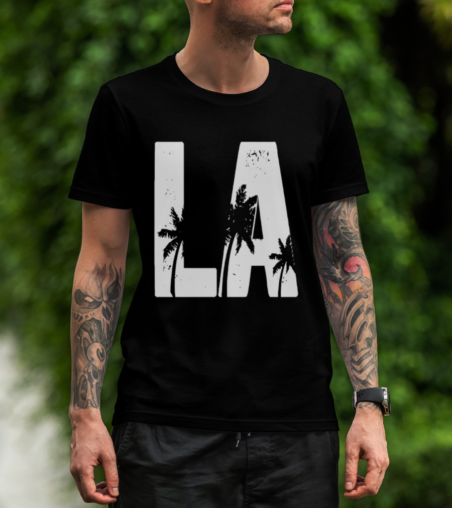 LA Los Angeles Palm Trees T-Shirt