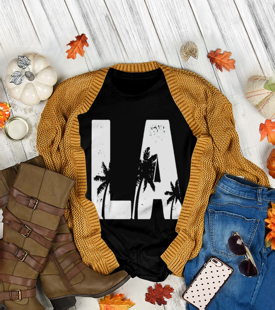LA Los Angeles Palm Trees T-Shirt