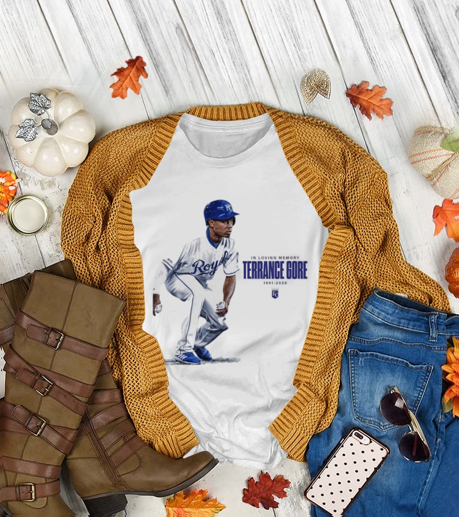 Kansas City Royals Terrance Gore 1991 2026 RIP In Loving Memory T-Shirt