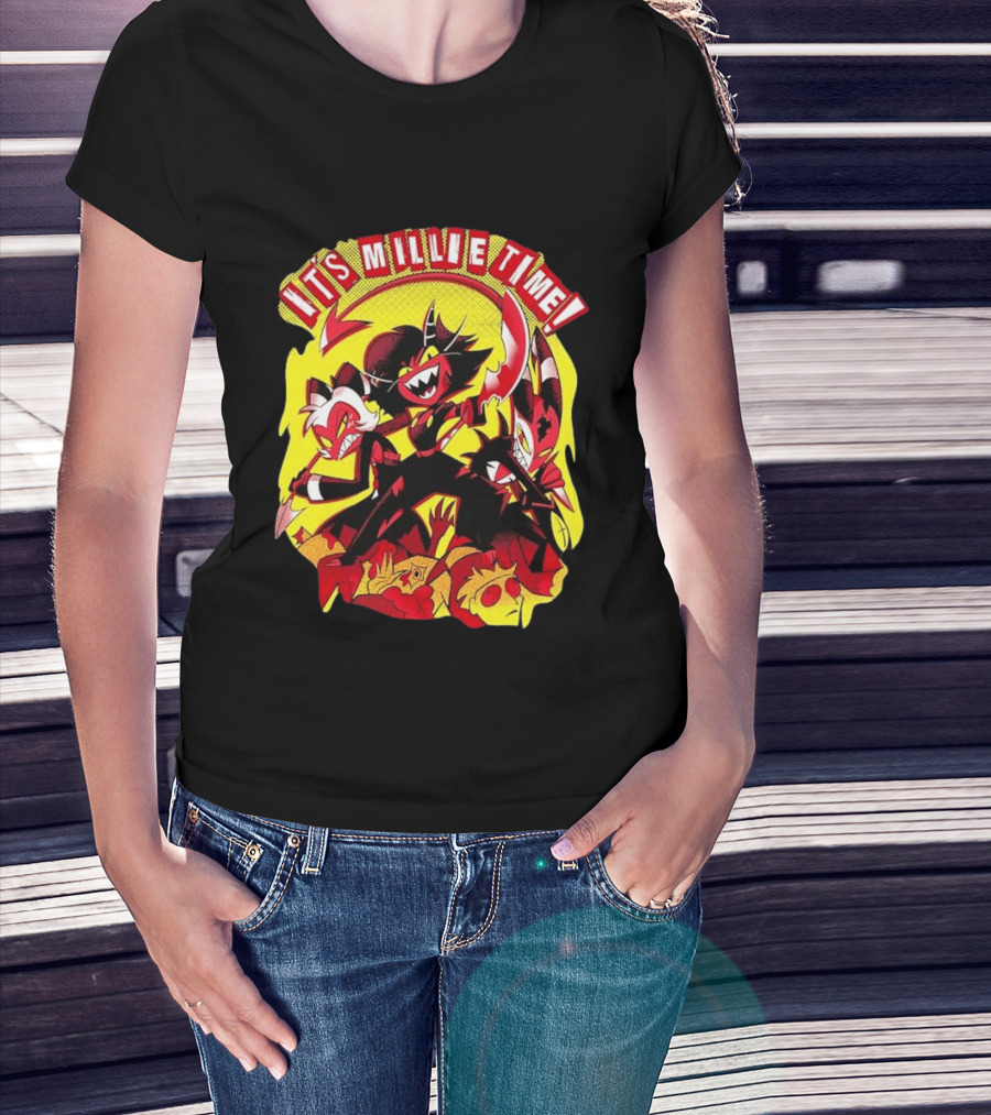 Spindlehorse It's Millie Time Helluva Boss Characters T-Shirt